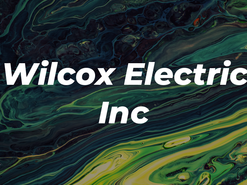 Wilcox Electric Inc