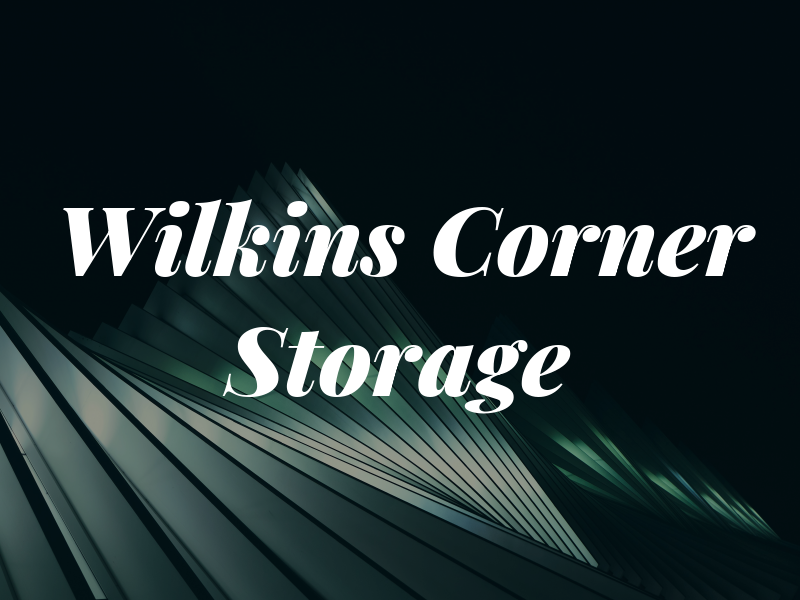 Wilkins Corner Storage