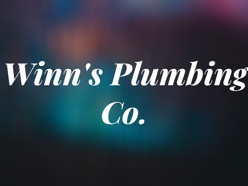 Winn's Plumbing Co.