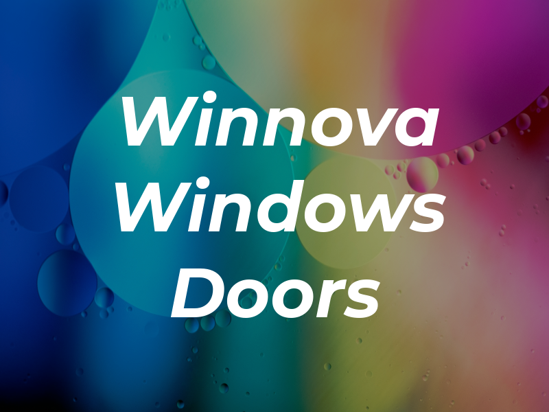 Winnova Windows & Doors Inc