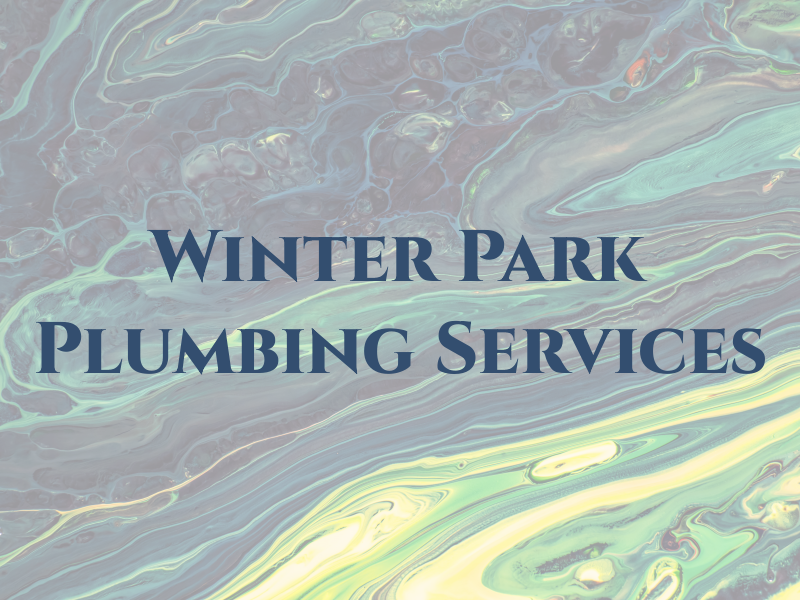Winter Park Plumbing Services