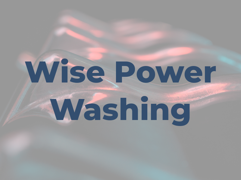 Wise Power Washing
