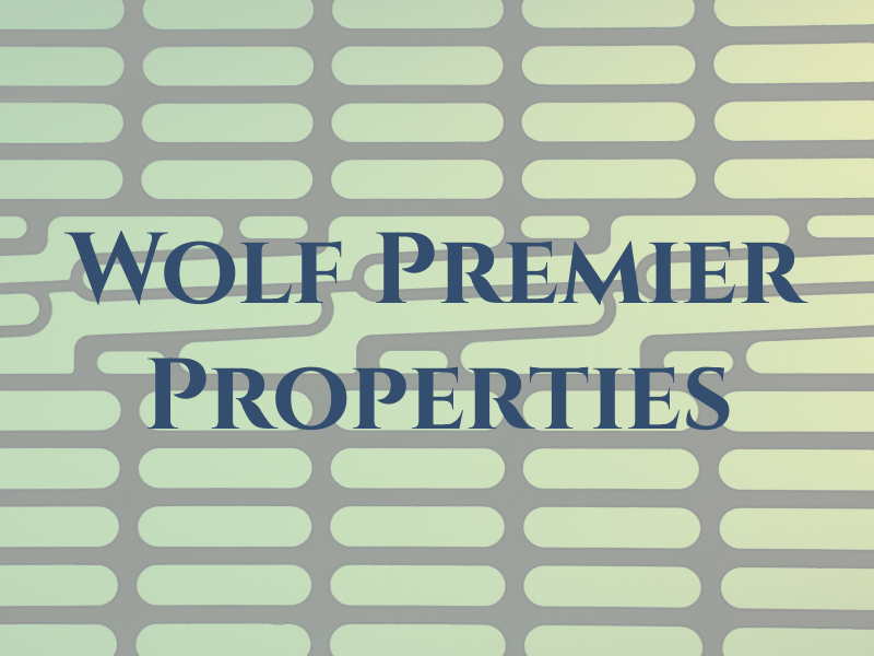 Wolf Premier Properties