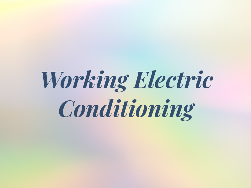 Working Electric & Air Conditioning