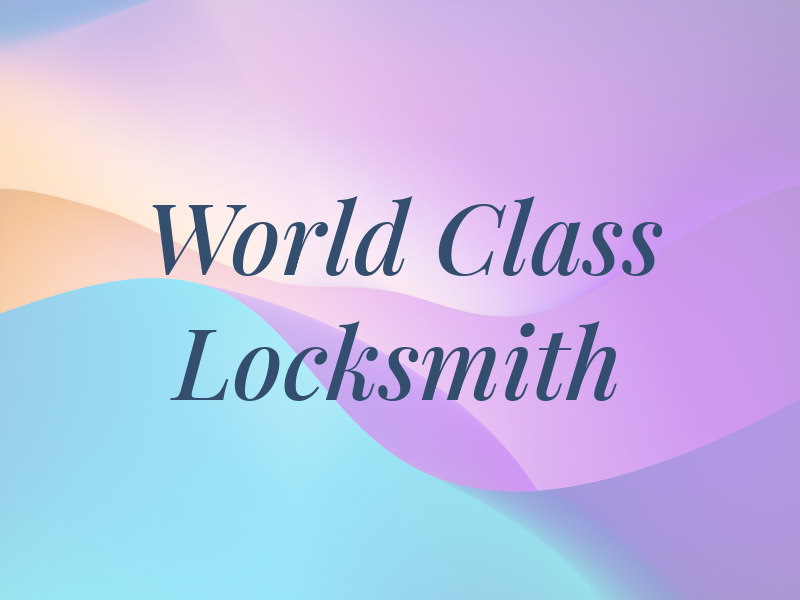 World Class Locksmith