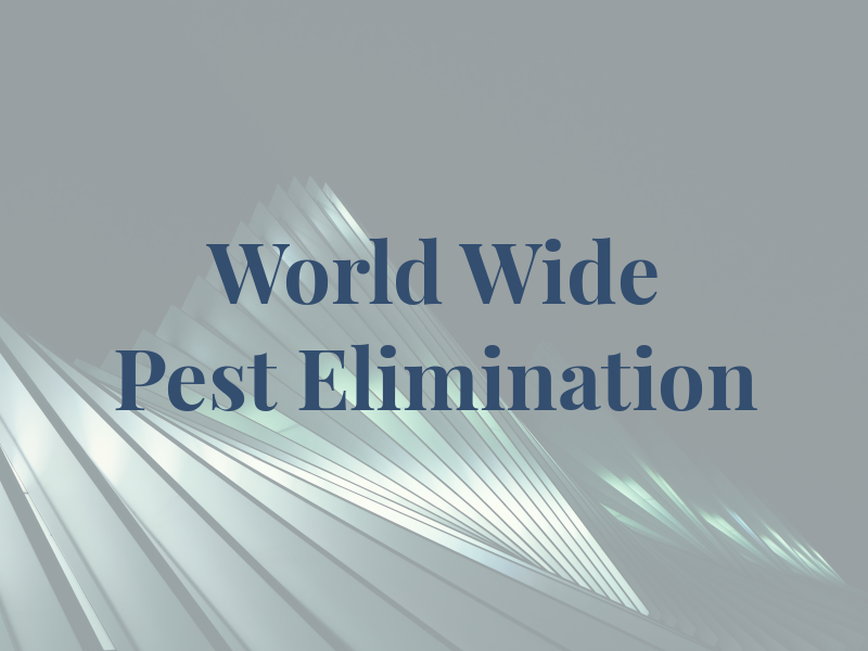 World Wide Pest Elimination