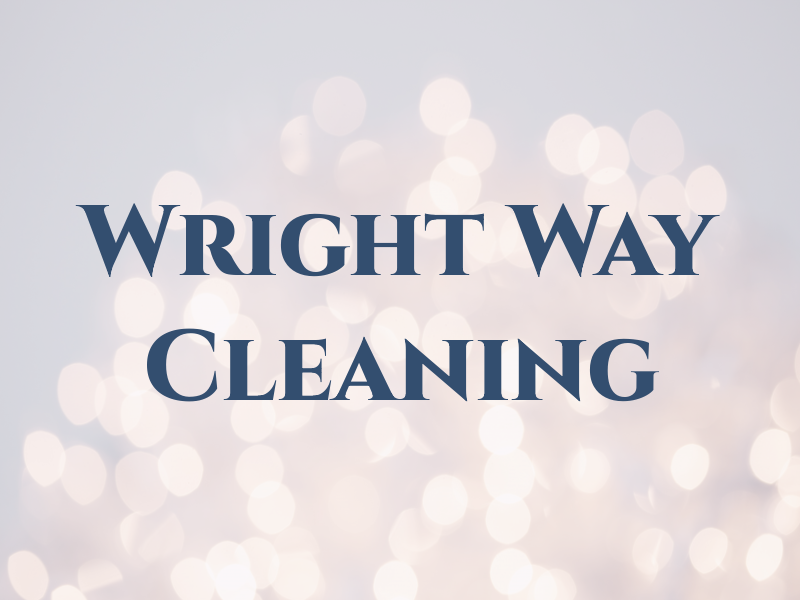 Wright Way Cleaning