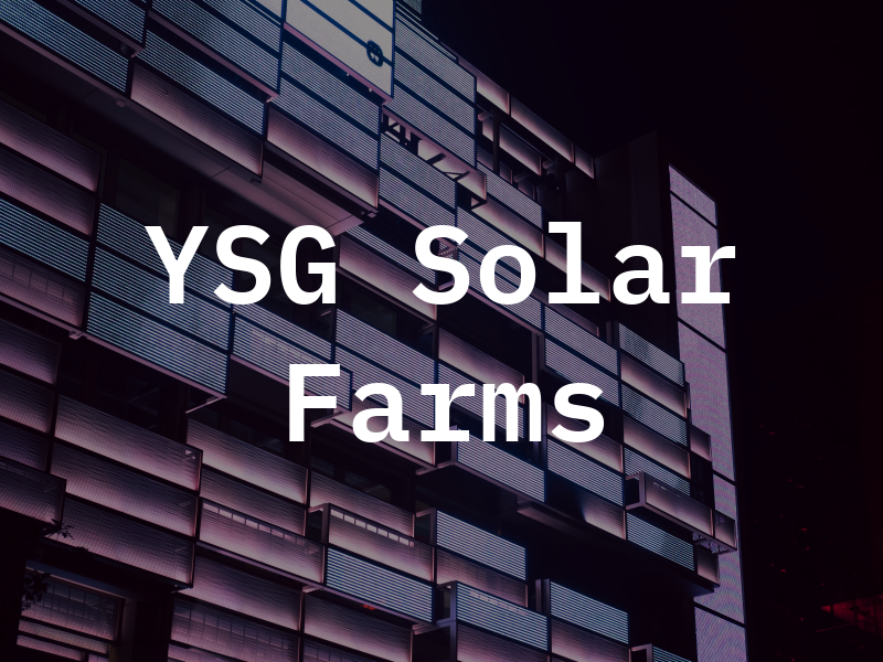 YSG Solar Farms