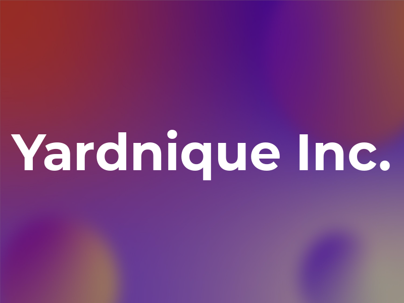 Yardnique Inc.