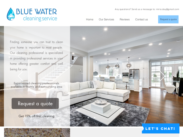 Blue Water Cleaning Service LLC