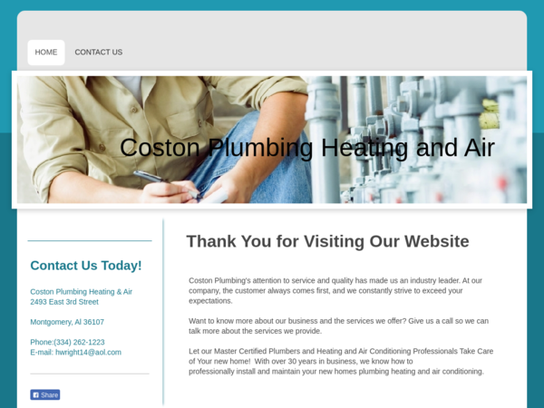 Coston Plumbing Heating & AC