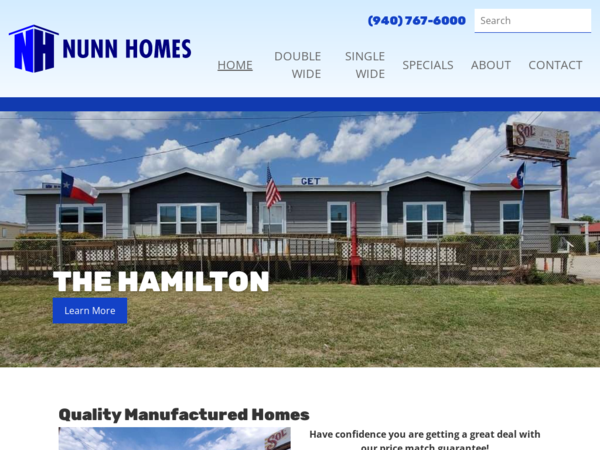 Nunn's Manufactured Homes