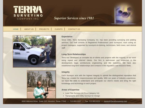 Terra Surveying Co Inc