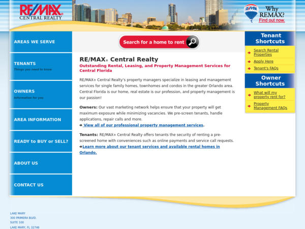 Orlando Rental Homes and Property Management