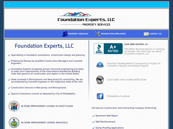 Foundation Experts Waterproofing and Wall Repairs