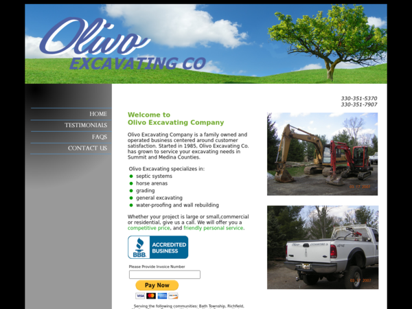 Olivo Excavating Co