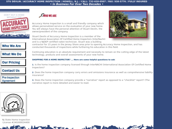 Accuracy Home Inspection