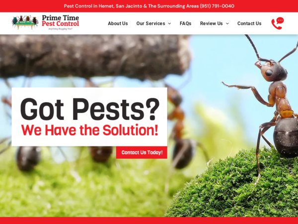 Prime Time Pest Control