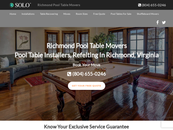 Richmond Pool Table Movers