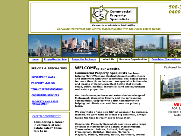 Commercial Properties Spec