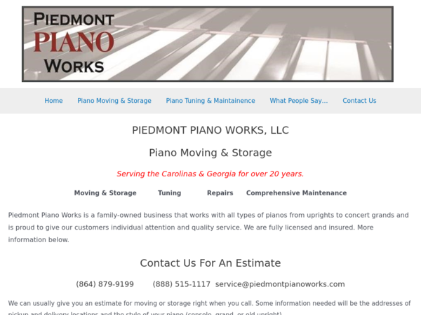 Piedmont Piano Works LLC