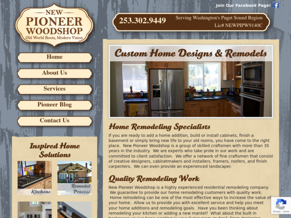 New Pioneer Woodshop Inc