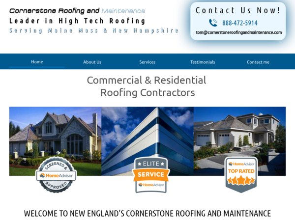 Cornerstone Roofing and Maintenance