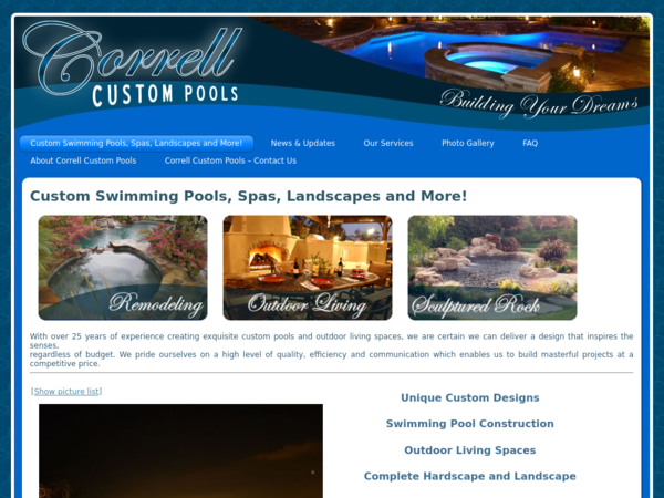 Correll Custom Pools