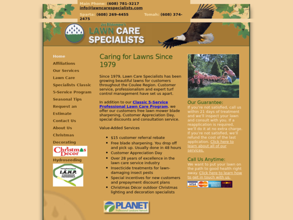 Lawn Care Specialists Inc