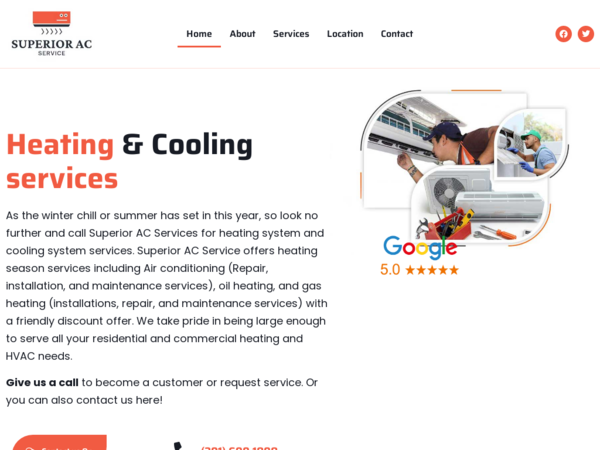 Superior Service Cooling & Heating