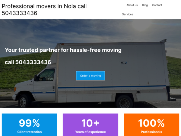 Professional Movers in Nola LLC