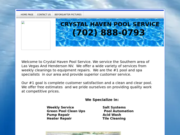 Crystal Haven Pool Services