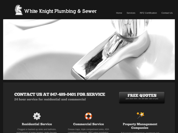 White Knight Plumbing & Sewer