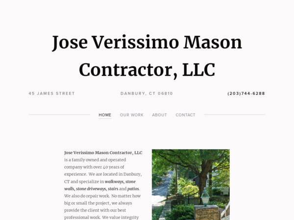 Jose Verissimo Mason Contractor