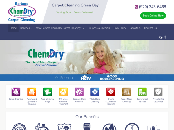 Barbers Chem-Dry Carpet Cleaning