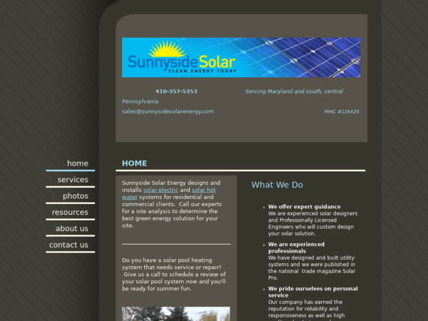 Sunnyside Solar Energy LLC