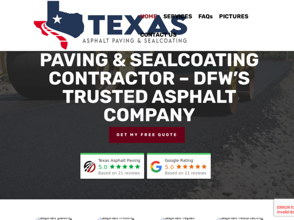 Texas Asphalt Paving & Sealcoating
