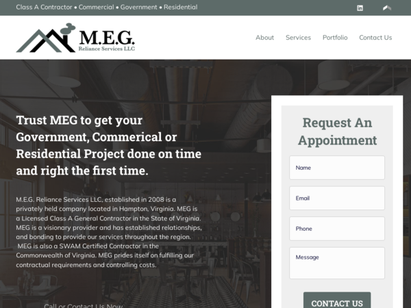 M.e.g. Reliance Services LLC