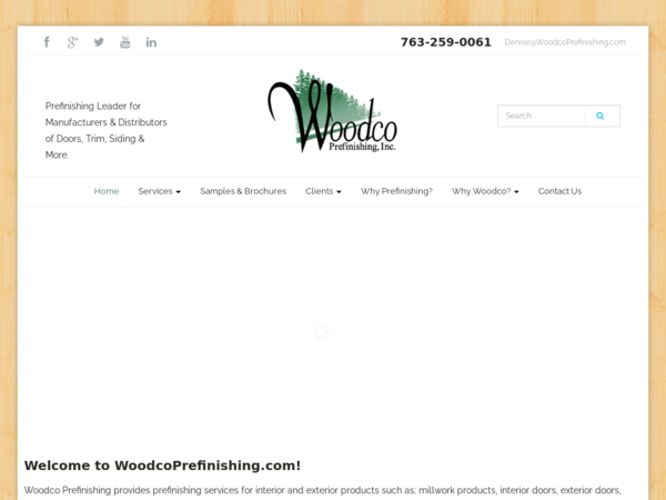 Woodco Prefinishing Inc.