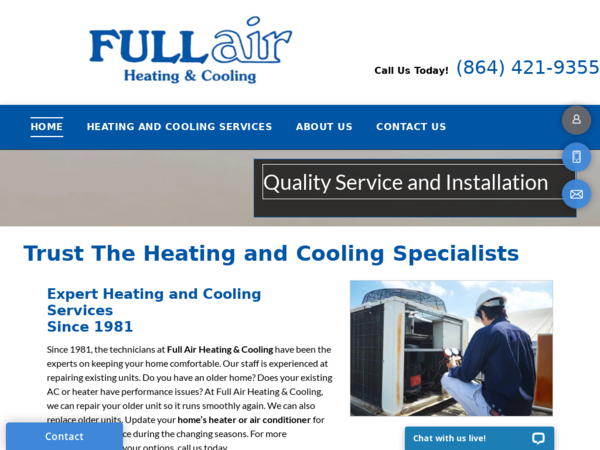 Full-Air Heating & Cooling