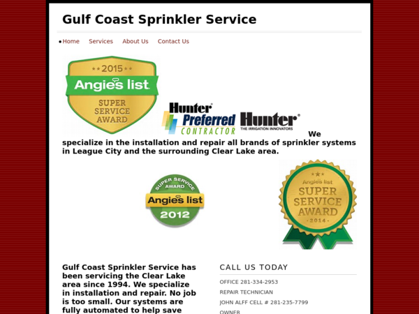 Gulf Coast Sprinkler Services