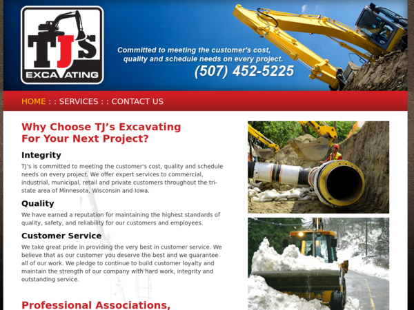 Tj's Trucking & Excavating Inc
