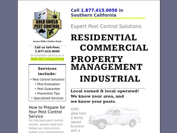 Gold Shield Pest Control
