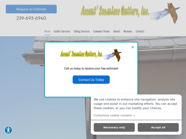Accent Seamless Gutters