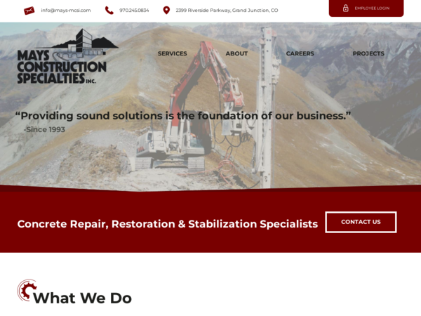 Mays Construction Specialties