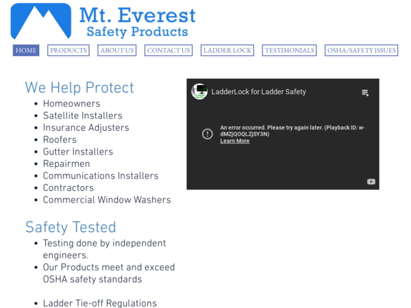 Mt Everest Safety Products