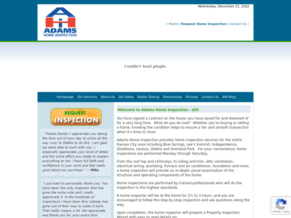 Adams Home Inspection