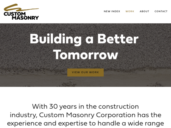 Custom Masonry Corporation