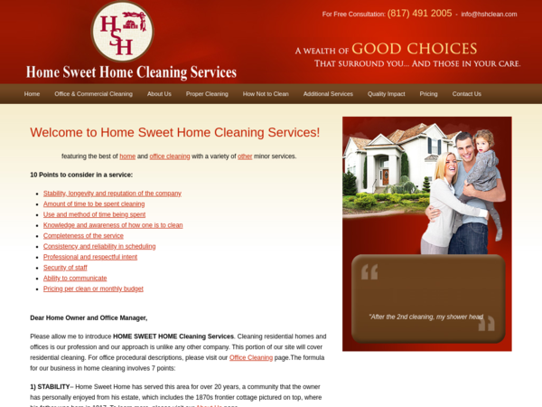 Home Sweet Home Cleaning Services