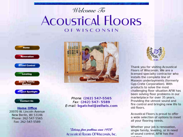 Acoustical Floors